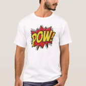 Pow Funny Tshirt (Vorderseite)