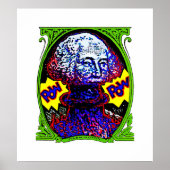 POW! Geld bläst POSTER Weißer Hintergrund billig (Vorne)