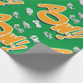 Pow Geschenkpapier (Ecke)