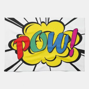 Pow! Geschirrtuch