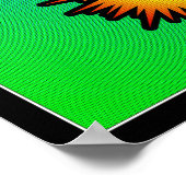 POW Halftone Poster (Ecke)