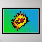 POW Halftone Poster (Vorne)
