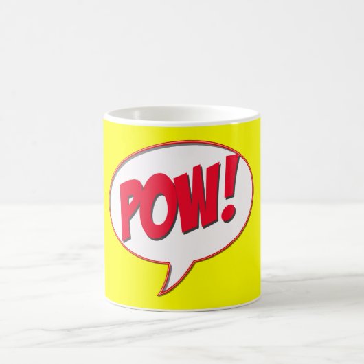 Pow! Kaffeetasse (Mittel)