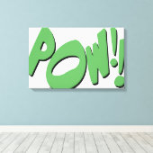 POW! LEINWANDDRUCK (Insitu (Holzboden))