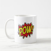 Pow Lustiger Becher Kaffeetasse (Links)