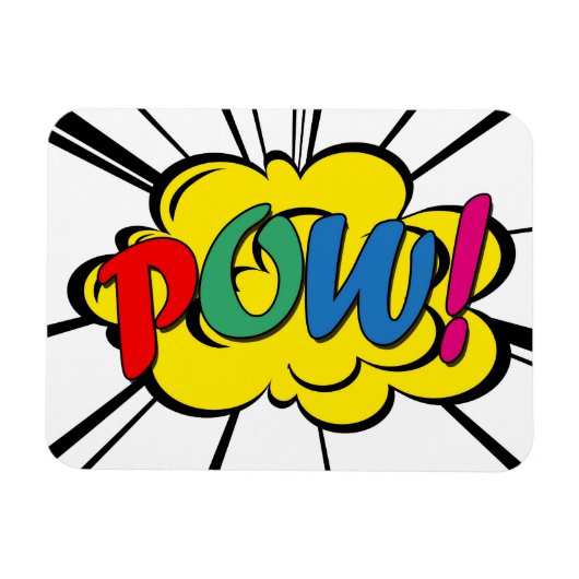 Pow! Magnet (Horizontal)