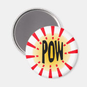 Pow - Magnet (Vorderseite/Rückseite)
