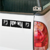 POW MIA AUTOAUFKLEBER (Auf Lkw)