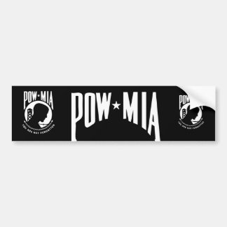 POW MIA AUTOAUFKLEBER