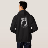 POW MIA Black Hooded Sweatshirt (Schwarz voll)