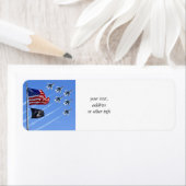 POW MIA Flag mit altem Glanz und den Donnervögeln (Insitu)