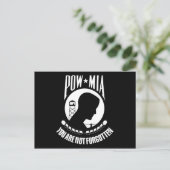 POW MIA-Flag Postkarte (Stehend Vorderseite)