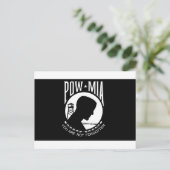 POW+MIA-Flag Postkarte (Stehend Vorderseite)