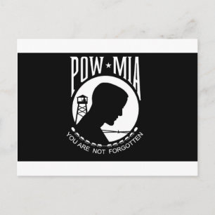 POW+MIA-Flag Postkarte