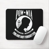 POW-MIA-Flagge Mousepad (Mit Mouse)