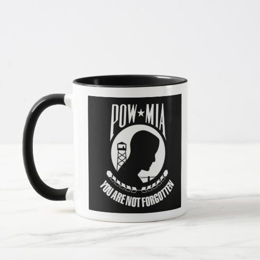 POW-MIA-Flagge Tasse (Links)