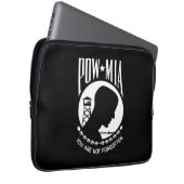 POW-MIA-Flagge: Vermisste Soldaten des Vietnamkrie Laptopschutzhülle (Vorne Rechts)