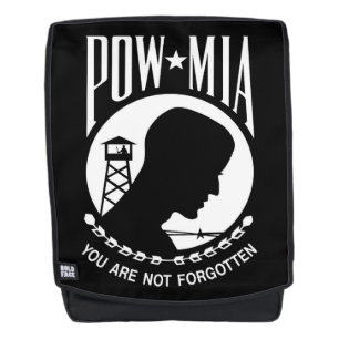 POW-MIA-Flagge: Vermisste Soldaten des Vietnamkrie Rucksack