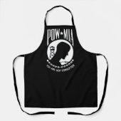 POW-MIA-Flagge: Vermisste Soldaten des Vietnamkrie Schürze (Vorderseite)