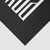 POW-MIA-Flagge: Vermisste Soldaten des Vietnamkrie Seidenpapier (Detail)