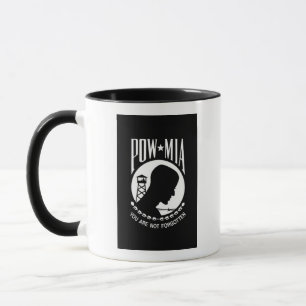 POW-MIA-Flagge: Vermisste Soldaten des Vietnamkrie Tasse