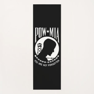 POW MIA-Flagge: Vermisste Soldaten des Vietnamkrie Yogamatte