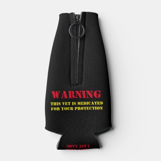 POW MIA FLASCHENKÜHLER (Rückseite)