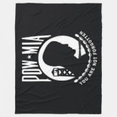 POW/MIA FLEECEDECKE (Vorderseite)