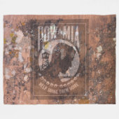 POW MIA FLEECEDECKE (Vorderseite (Horizontal))