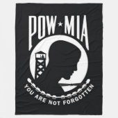 POW/MIA FLEECEDECKE (Vorderseite)
