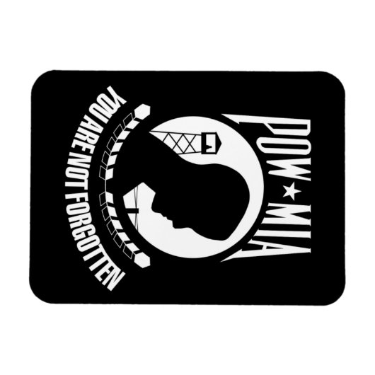 POW - MIA Flexable Magnet (Horizontal)