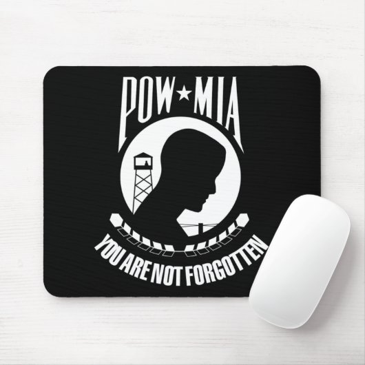POW*MIA-Kennzeichnung Mousepad (Mit Mouse)