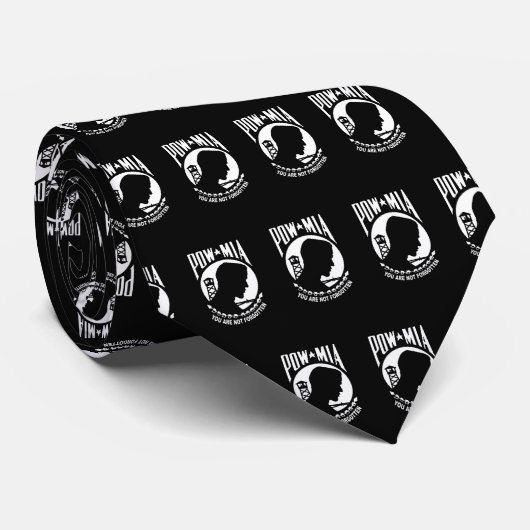 POW-MIA KRAWATTE (Gerollt)
