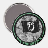 POW/MIA-Magnet Magnet (Vorderseite/Rückseite)