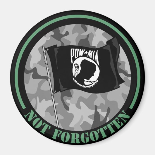 POW/MIA-Magnet Magnet (Vorne)