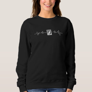 Pow Mia Military Heartbeat Liebe kg nie vergessen Sweatshirt