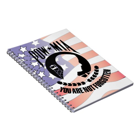 POW - MIA-Notebook Notizblock (Rechte Seite)