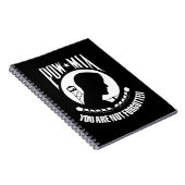 POW - MIA-Notebook Notizblock (Rechte Seite)