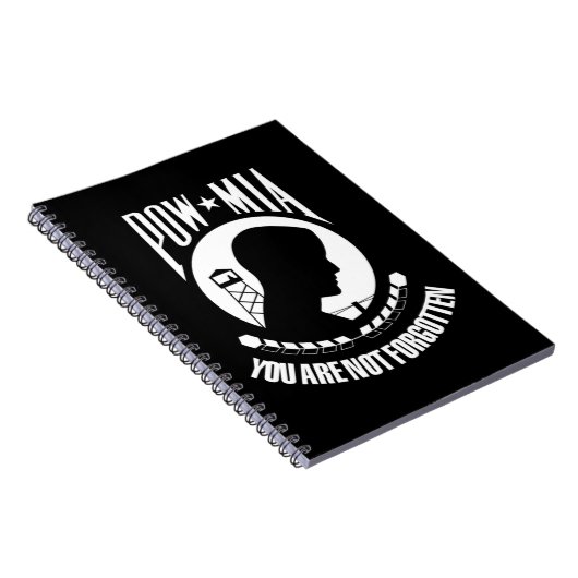 POW - MIA-Notebook Notizblock (Rechte Seite)