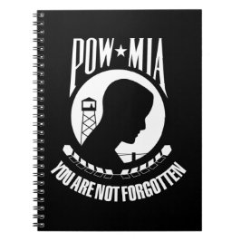 POW - MIA-Notebook Notizblock