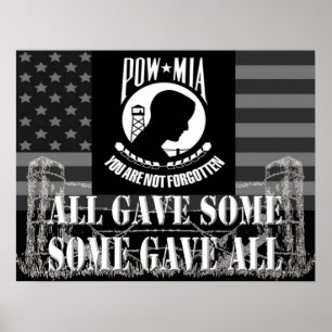 POW/MIA Plakat