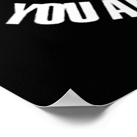 POW MIA POSTER (Ecke)