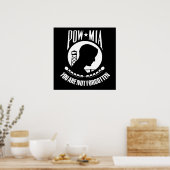 POW MIA POSTER (Küche)