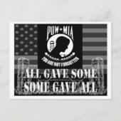 POW-MIA POSTKARTE (Vorderseite)