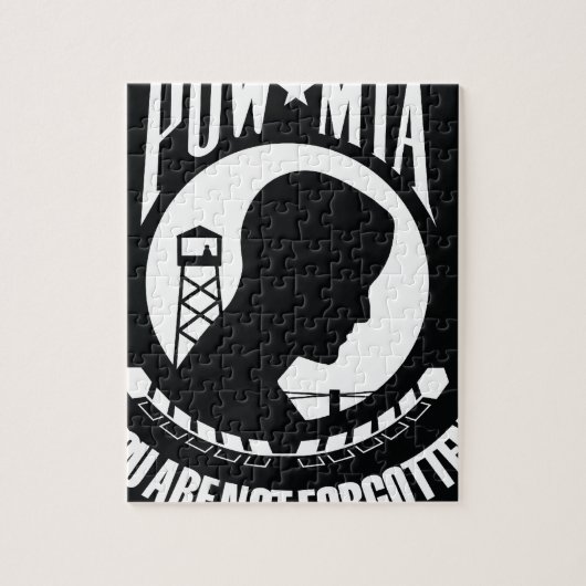 POW MIA PUZZLE (Vertikal)