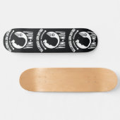 POW MIA SKATEBOARD (Horizontal)