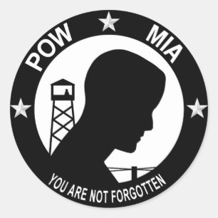 POW MIA Sticker