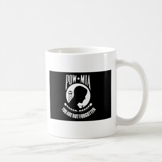 POW-MIA-Tasse Kaffeetasse (Rechts)