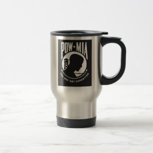 POW MIA Travel Mug Reisebecher