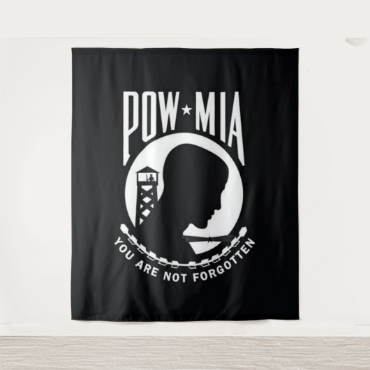 POW/MIA WANDTEPPICH (Vorderseite)